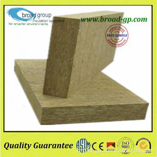 Top Quality Fireproof Rock Wool 80kg/m3 Board
